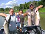 The Brown Family with a Monster Quad from the Red River