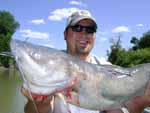 Ryan Moen- Finally a catfish from Brad Durick Outdoors